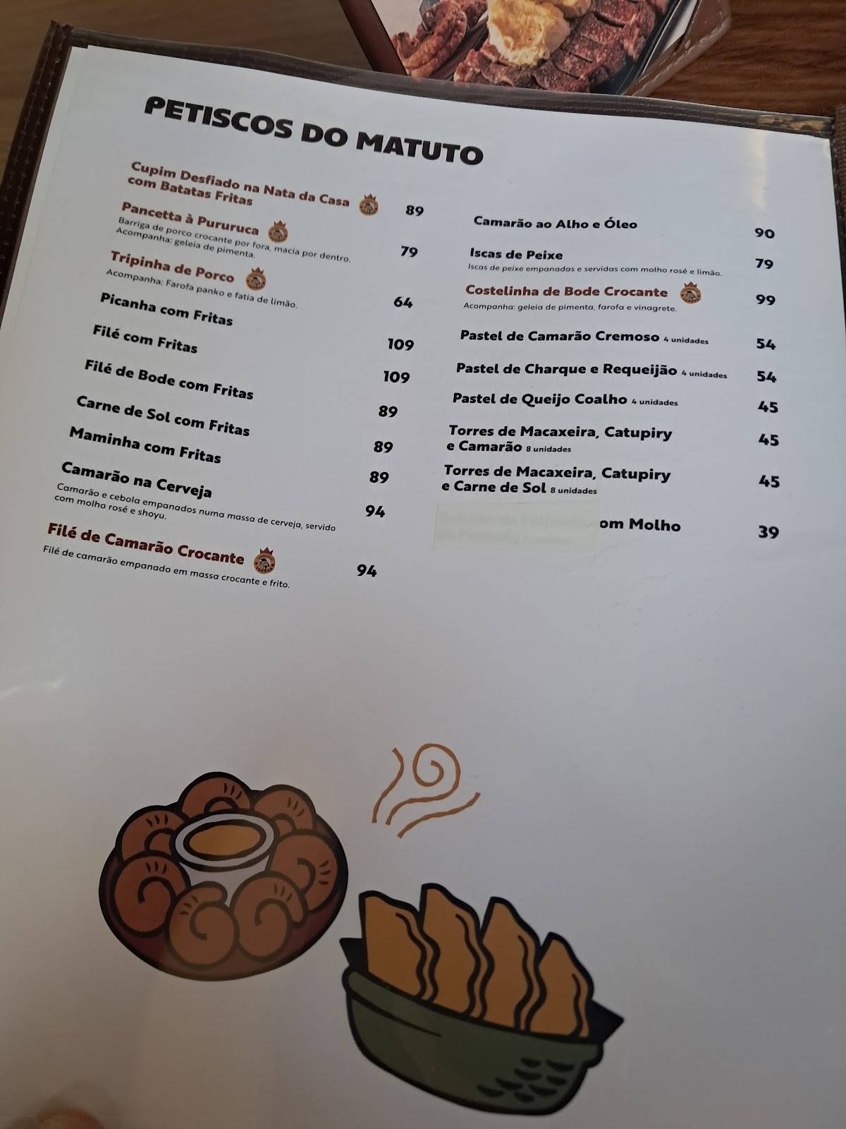 Bode do Nô Boa Viagem cardápio