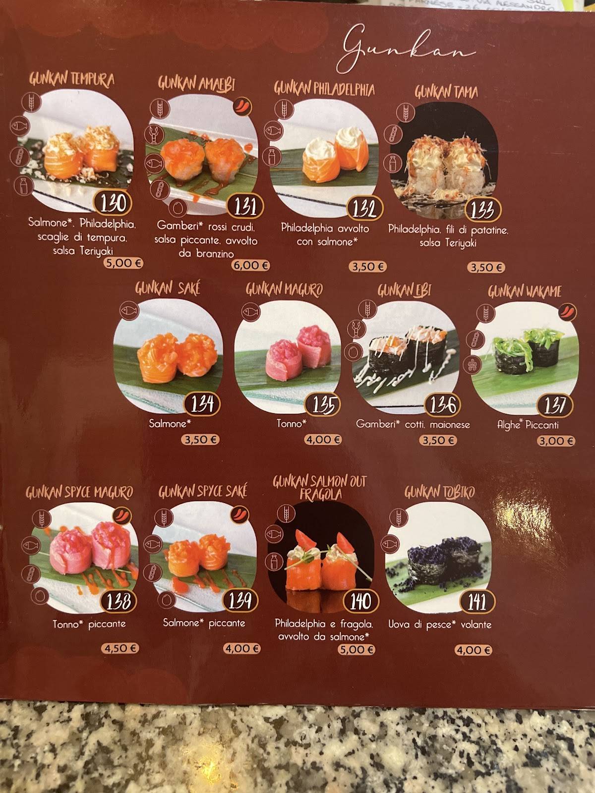 Menu di Chihiro Sushi Restaurant 