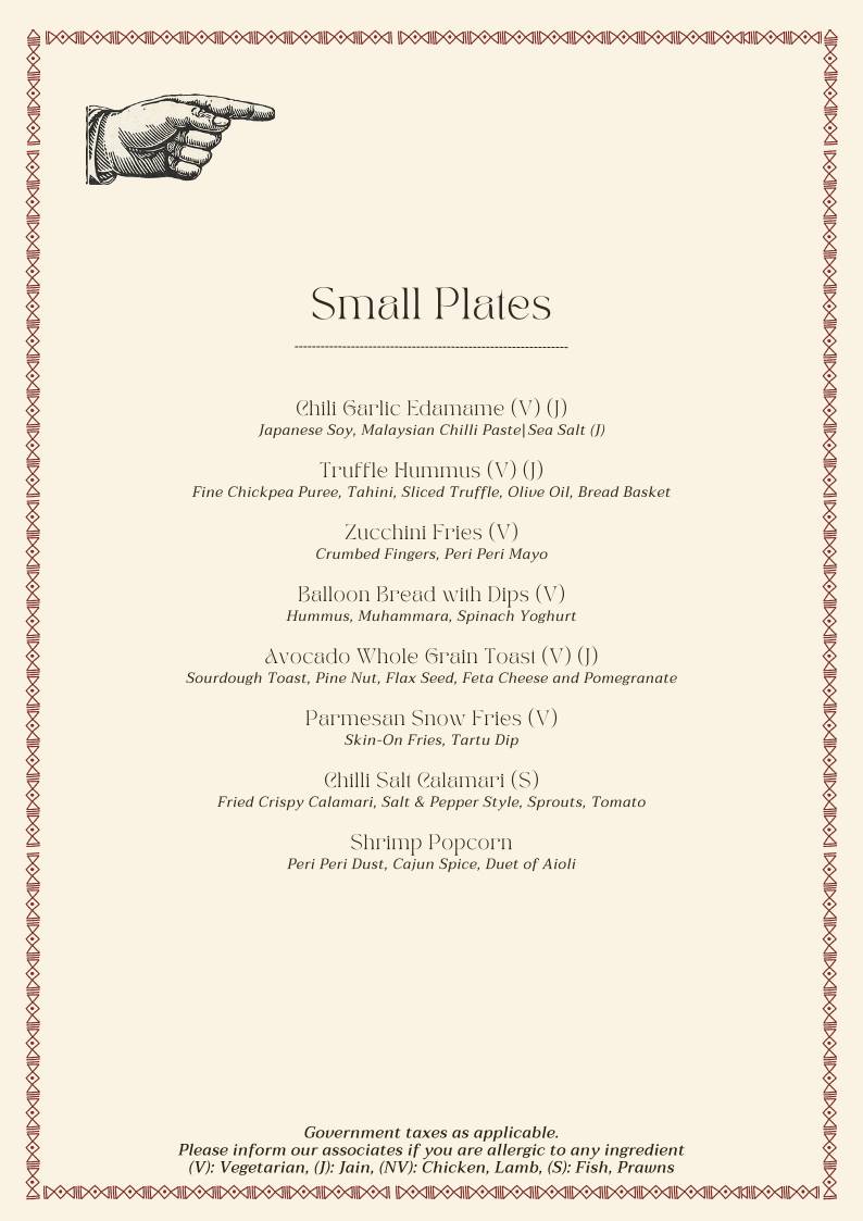 Cosy Box Mumbai menu