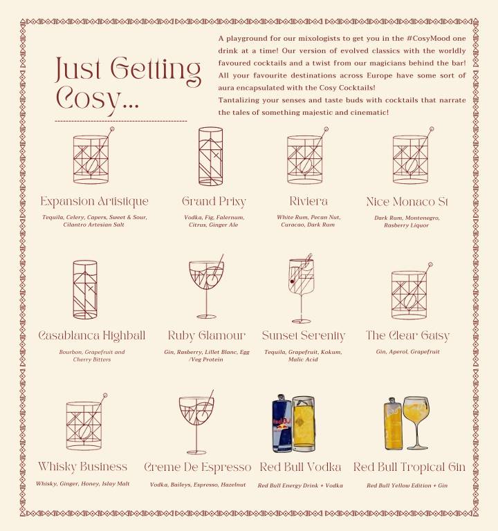 Cosy Box Mumbai menu