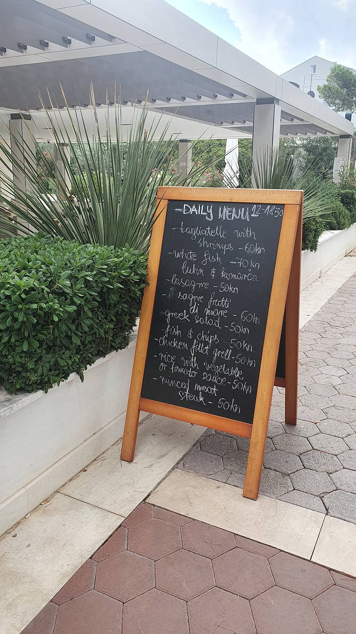 Menu di Restaurant DiVino 