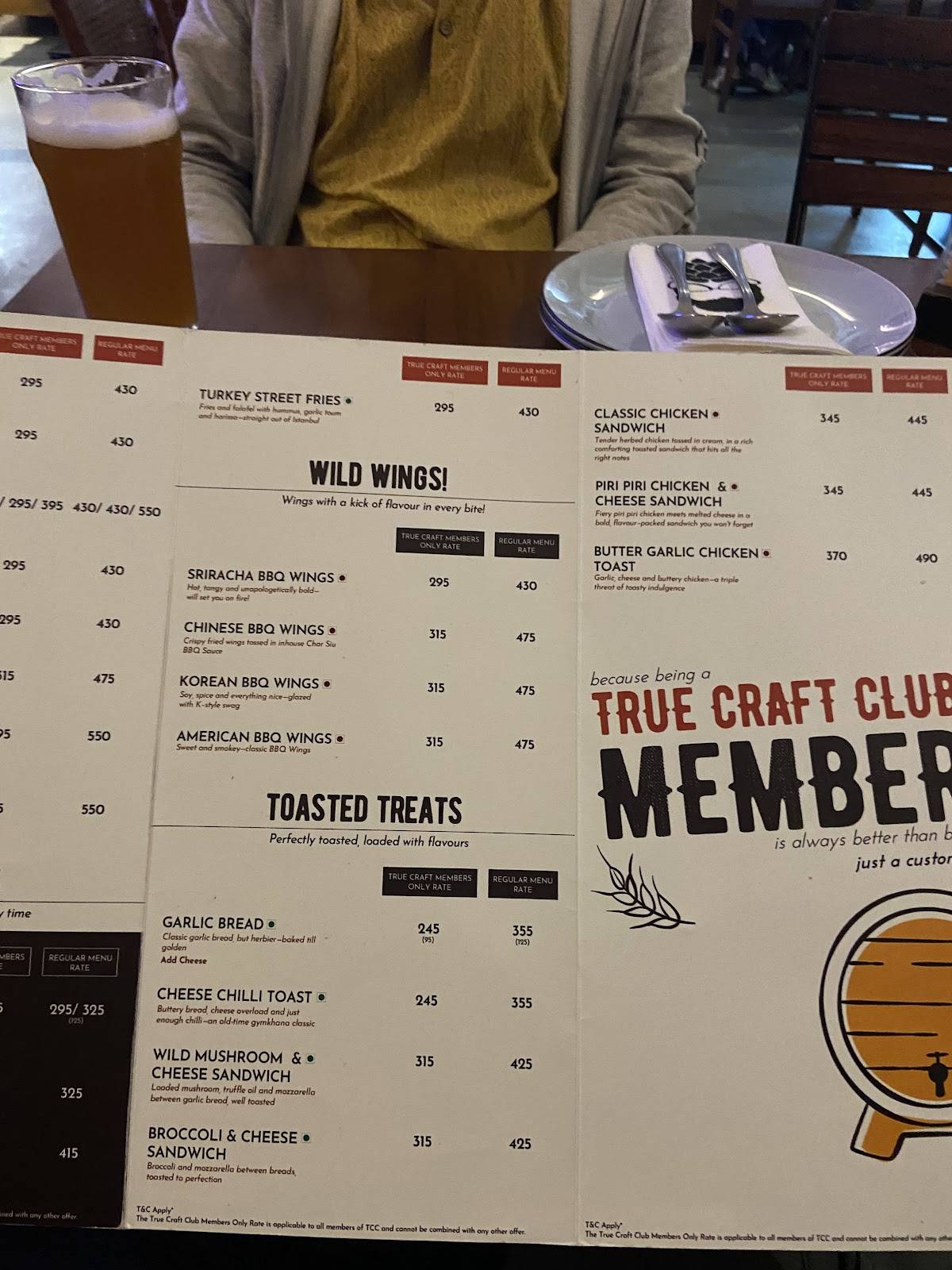 Discover Effingut Bistro Camp - Craft Brew Paradise in Pune menu