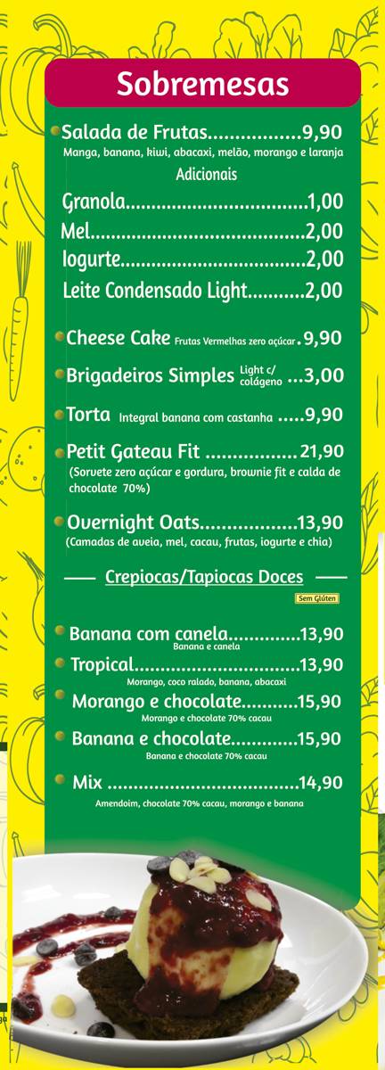 Eat Fit Alimentação Saudável cardápio