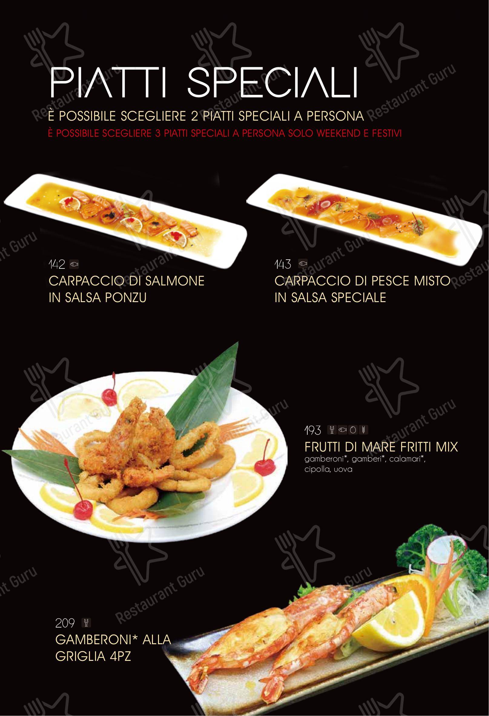Menu di Ristorante Elite Sushi - Menu