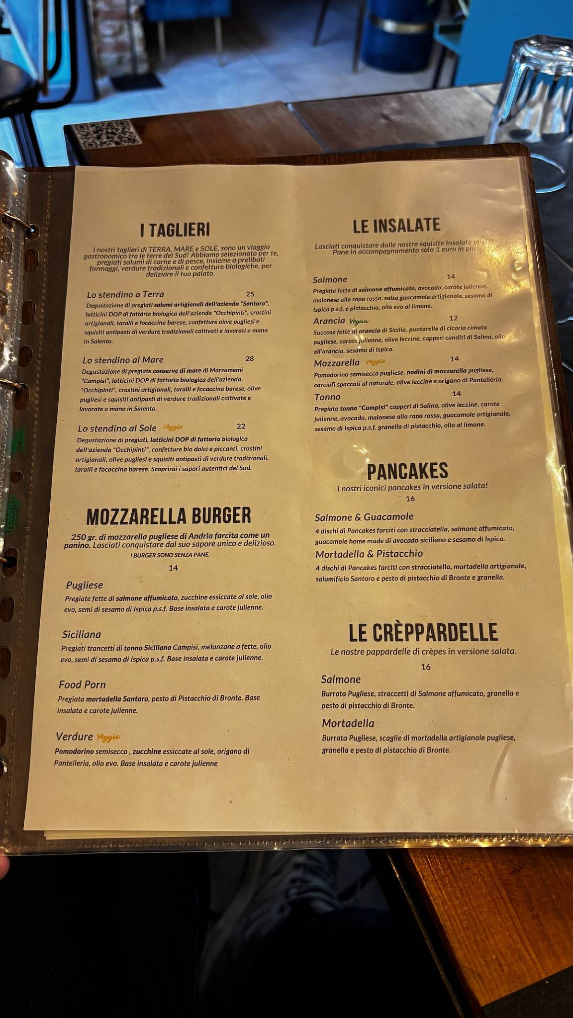 Menu de FASTSUD Bottega Gourmet