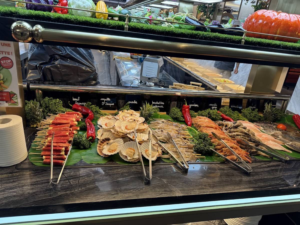 Menu de Food Hall
