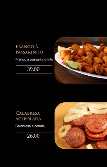 Fornalha Pizzaria cardápio