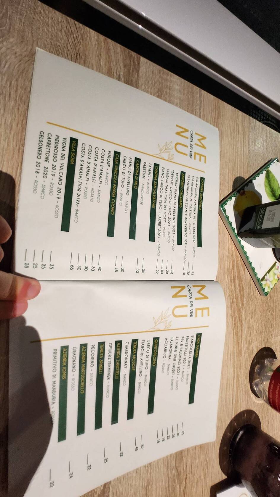 Menu di FronteMare C.M.