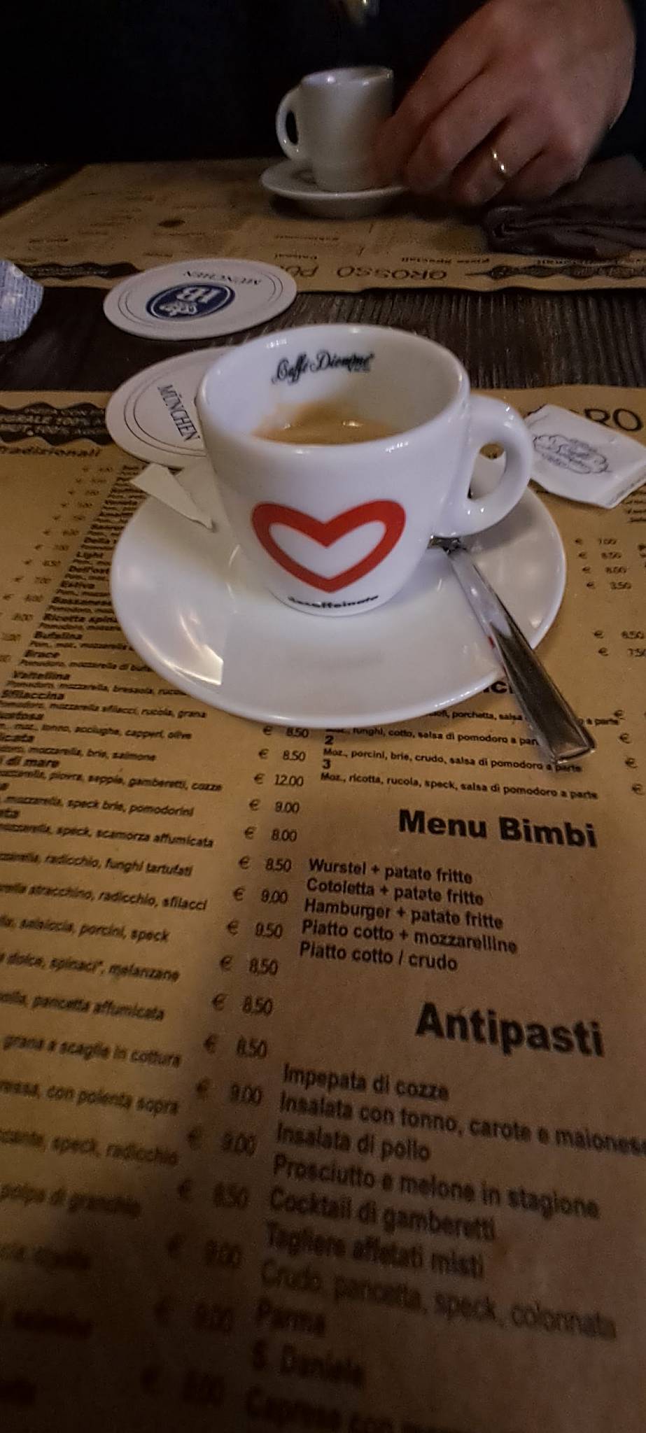 Menu di Pizzeria Ristorante Grosso Pomodoro 