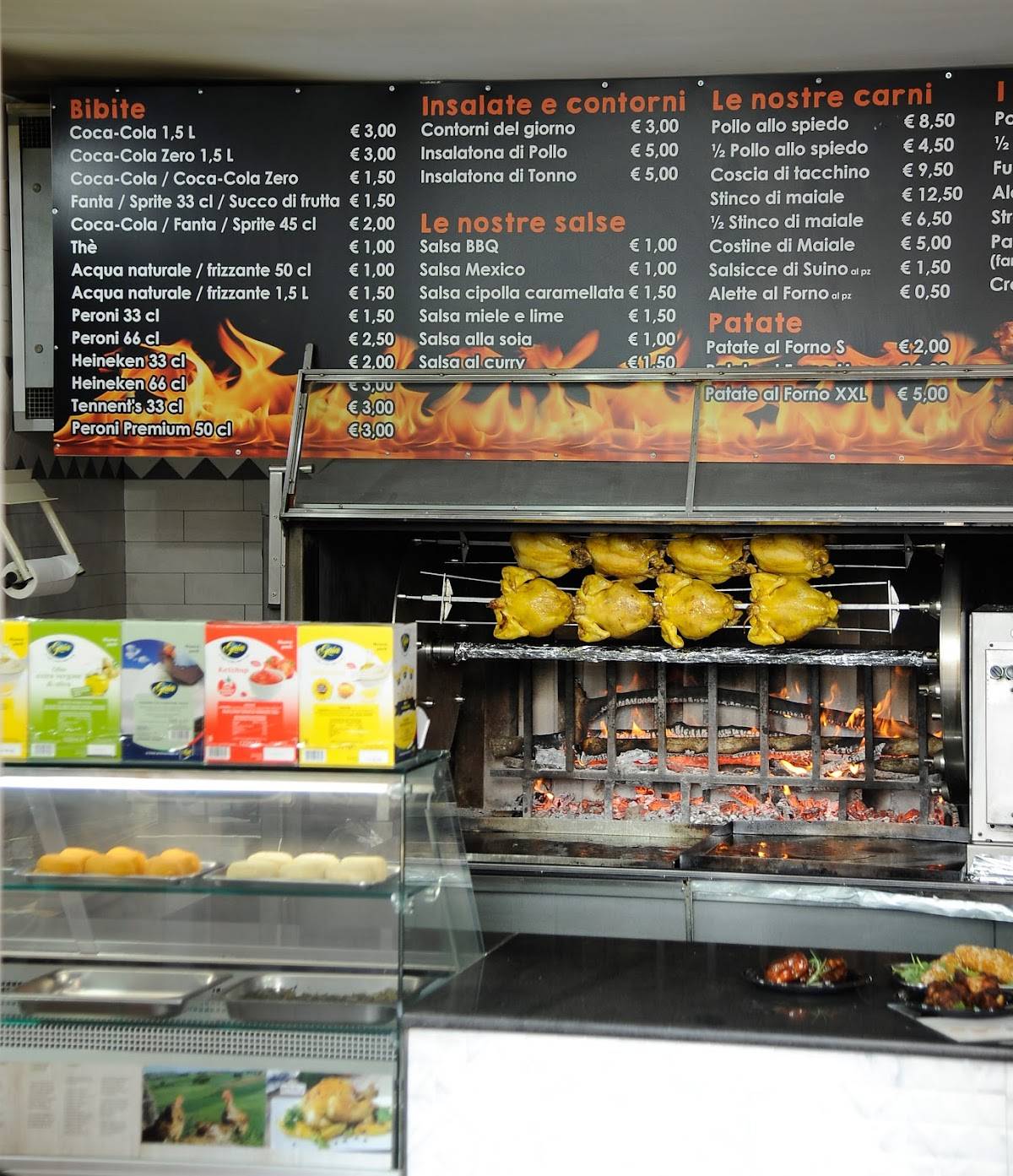 Menu di Crazy Pollo 