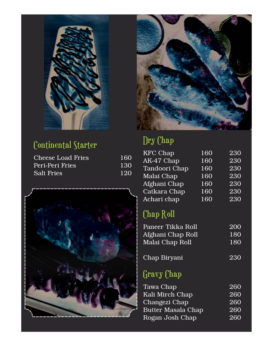 Impression Restaurant - Bijnor menu