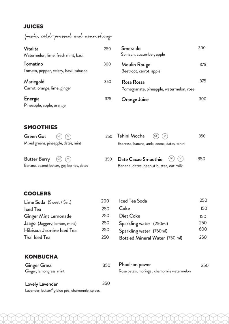 Jaipur Modern - Store & Kitchen menu