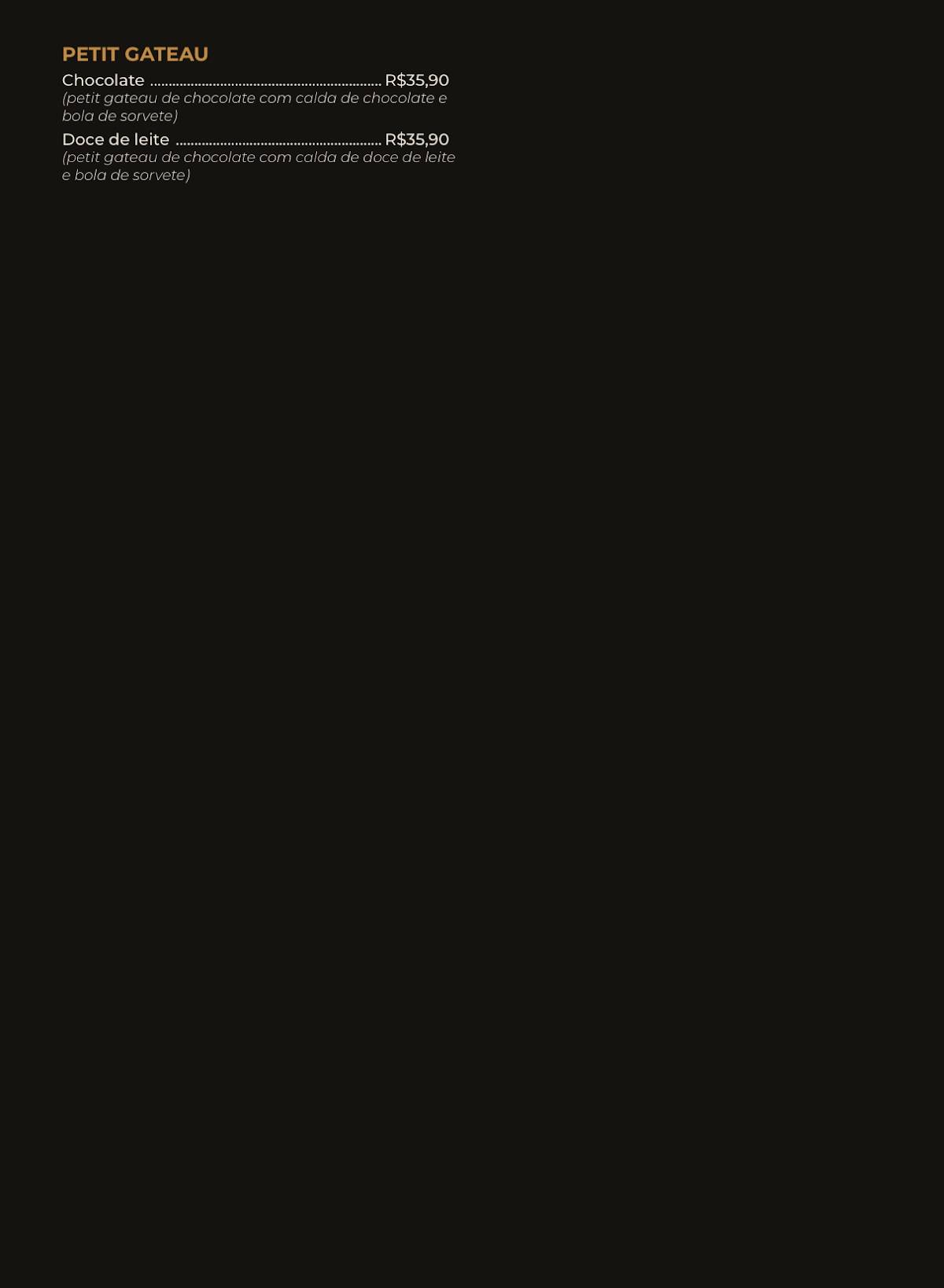 Kampeki Sushi cardápio