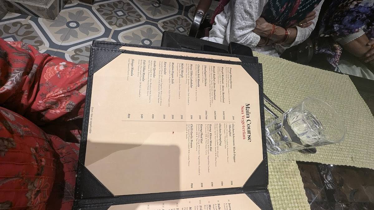 Kapil Dev's Elevens menu
