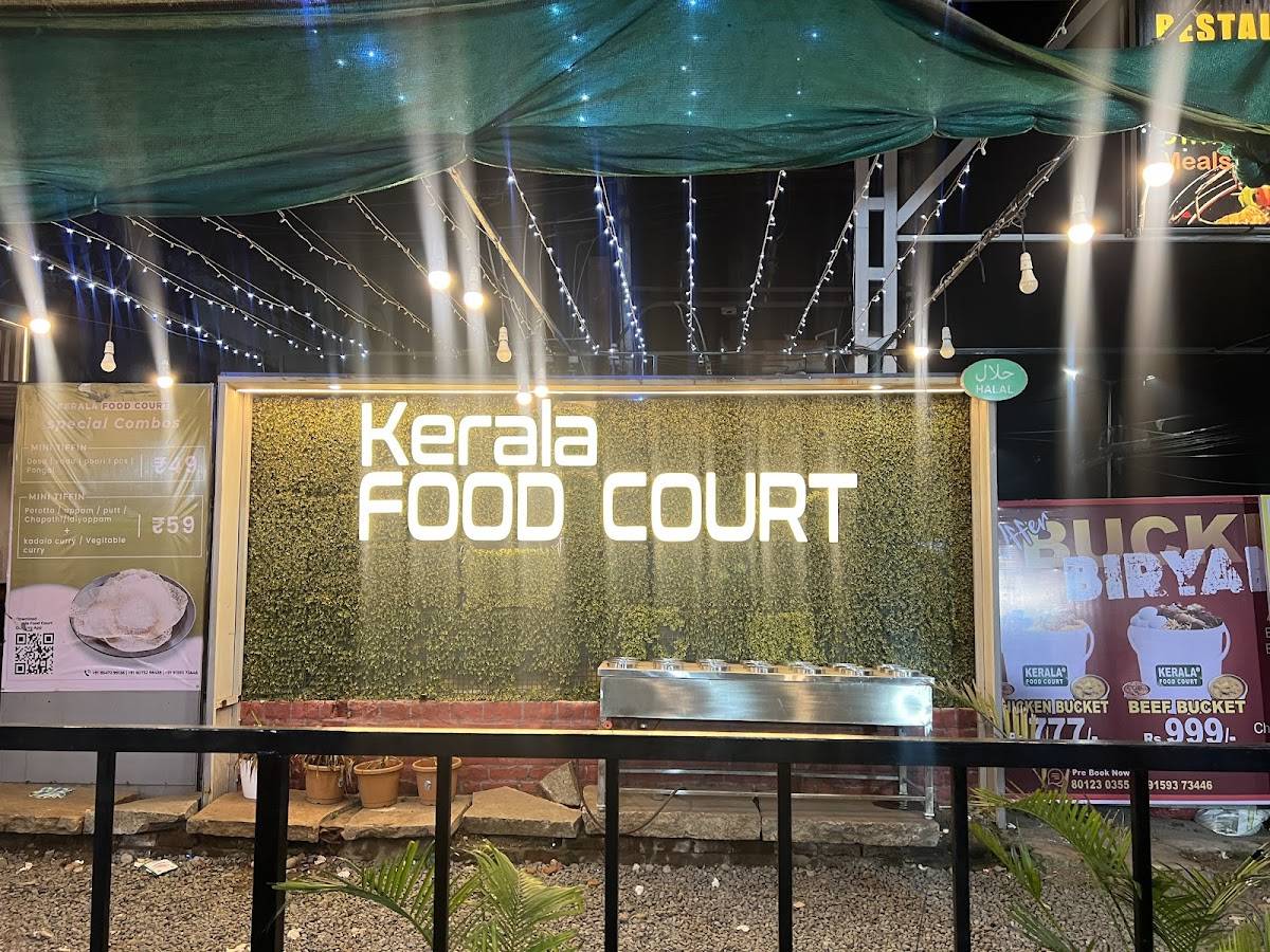 Kerala Food Court menu