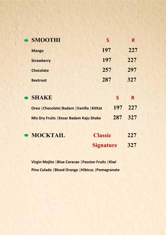 Lotus menu