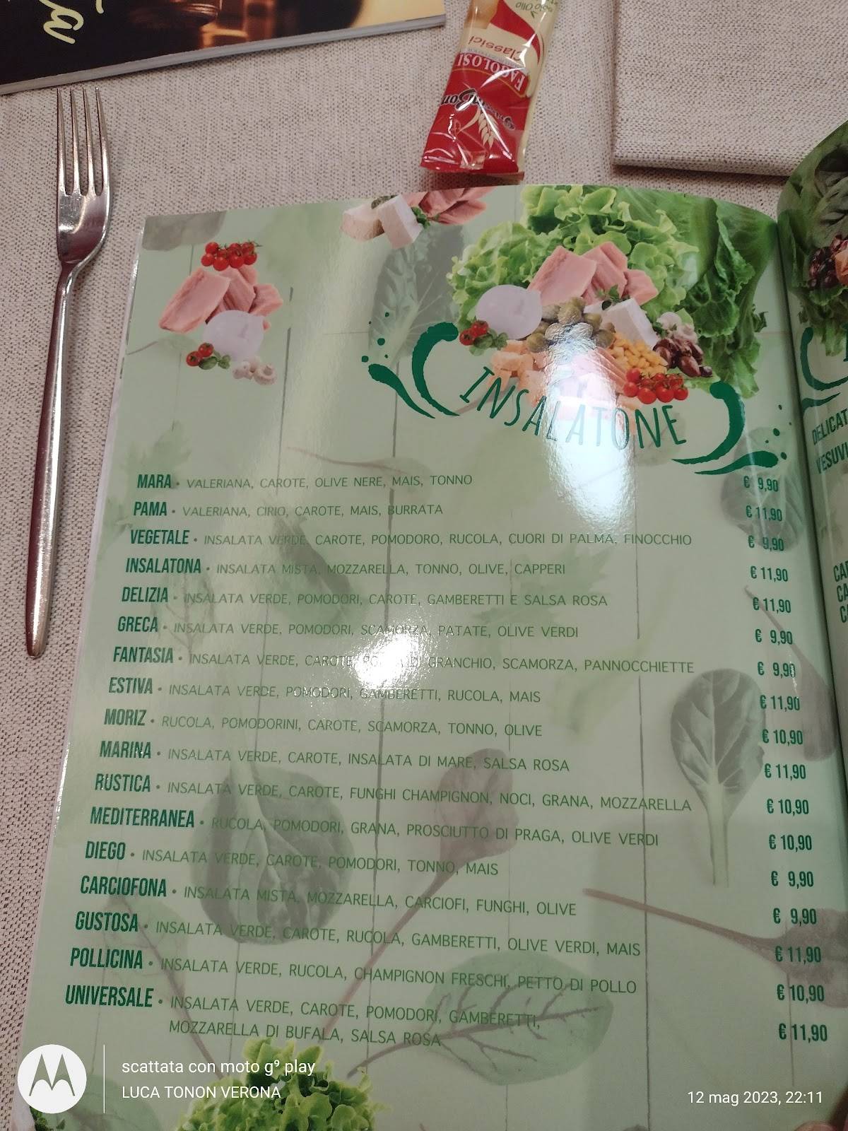 Menu di Makeroni Ristorante Pizzeria 
