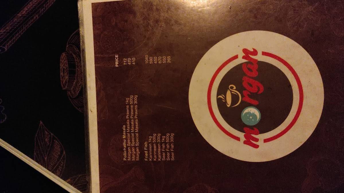 Morgan Restaurant menu