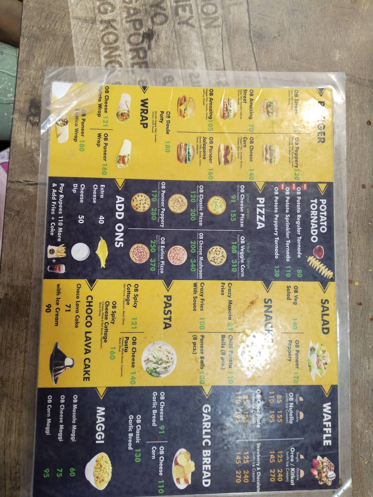 One Bite Burhanpur menu