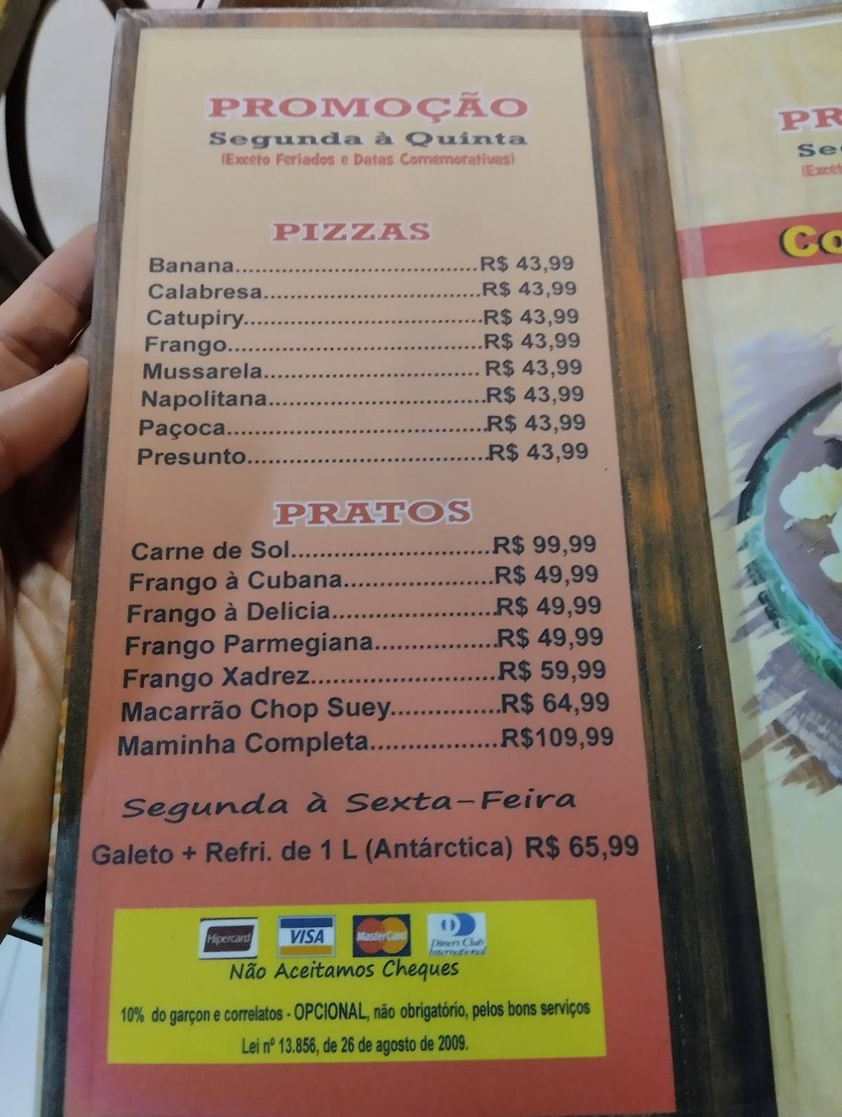 Passira San Martin - Pizzaria & Restaurante cardápio