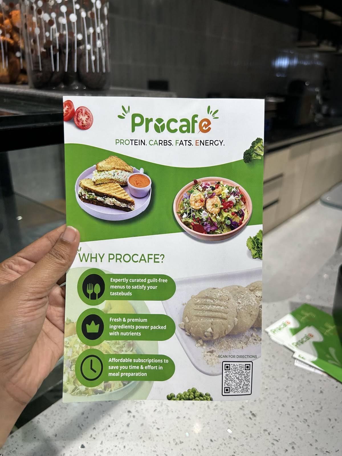 Procafe menu