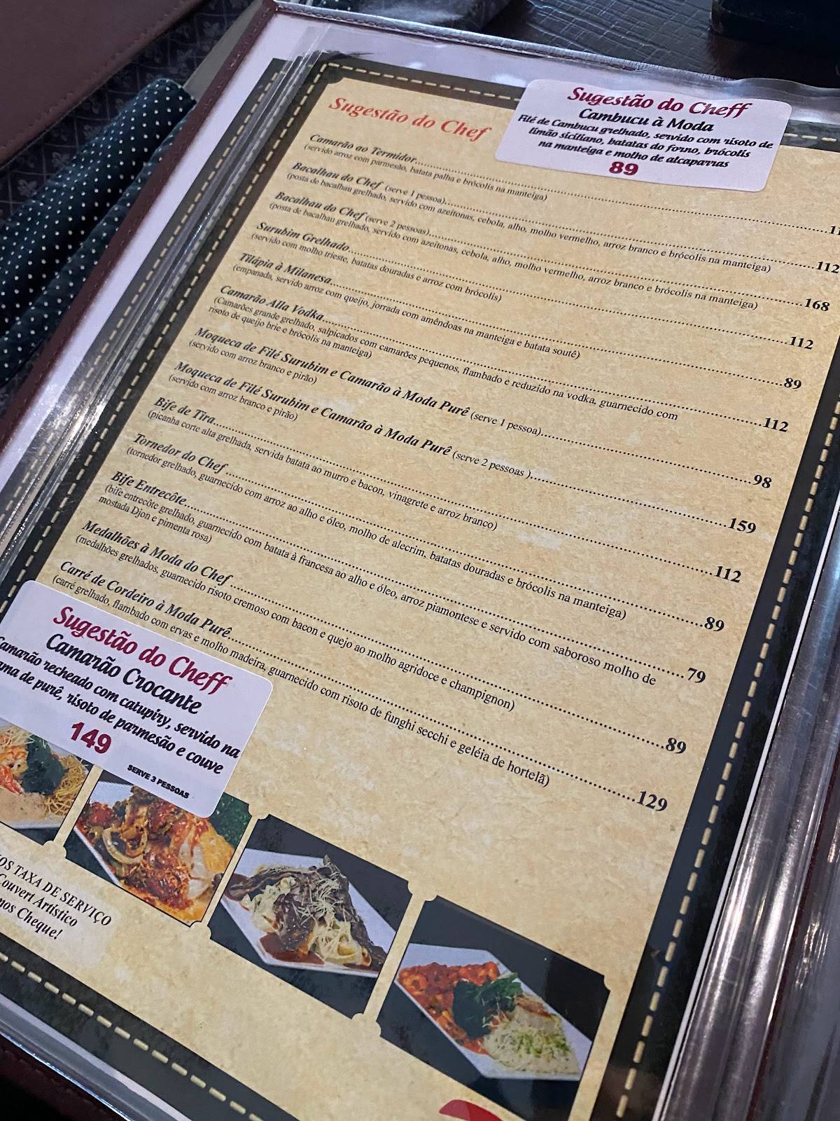 Purê Point Restaurante cardápio