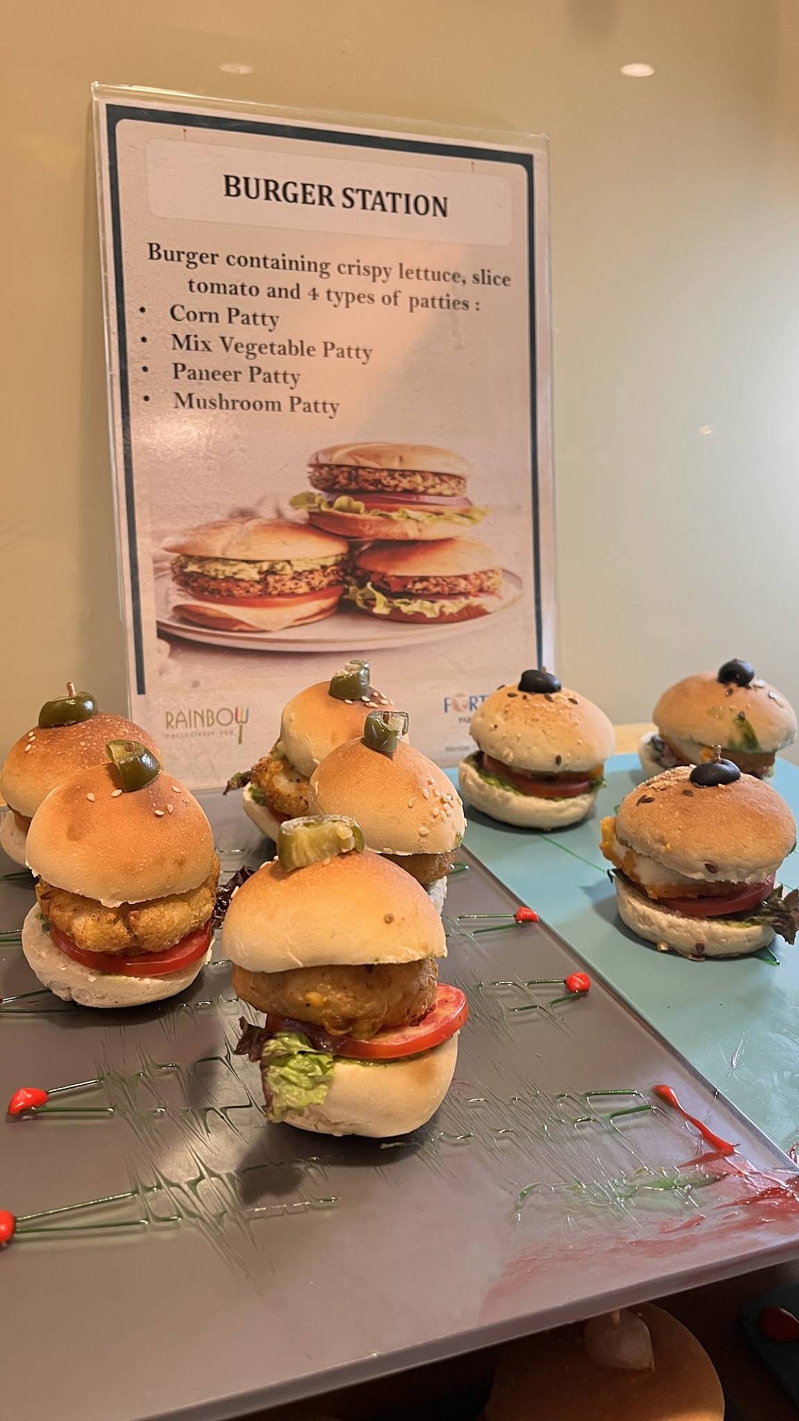 Rainbow Exclusively Veg Restaurant menu