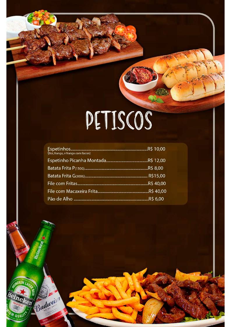 Restaurante e Pizzaria Doce Café cardápio