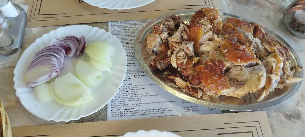 Menu di Restoran Ružica 