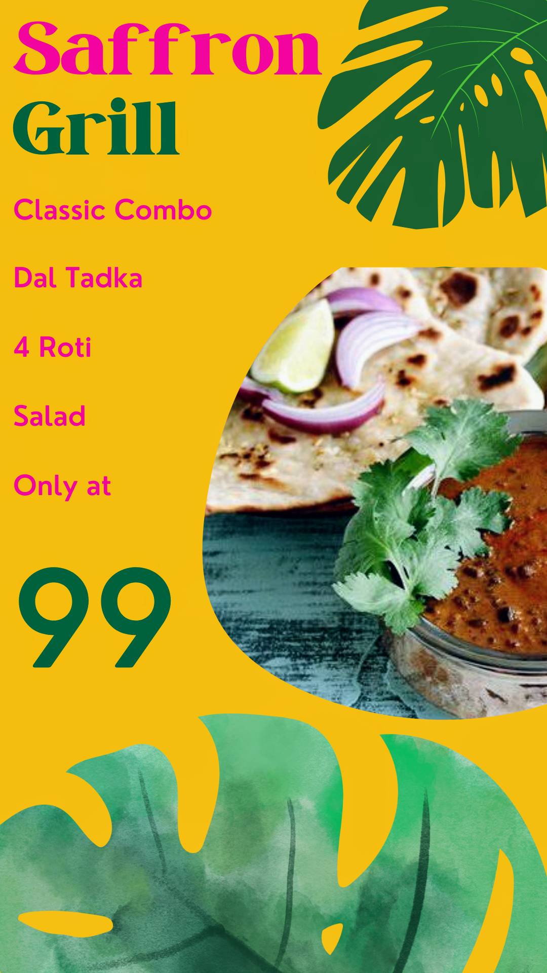 Menu at Saffron Grill, Ferozepur