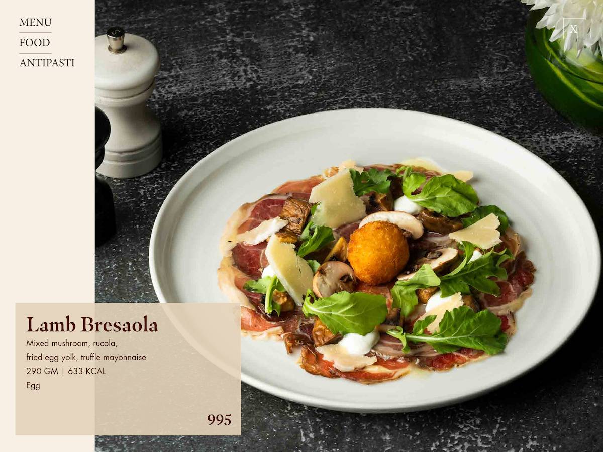 Sorriso menu