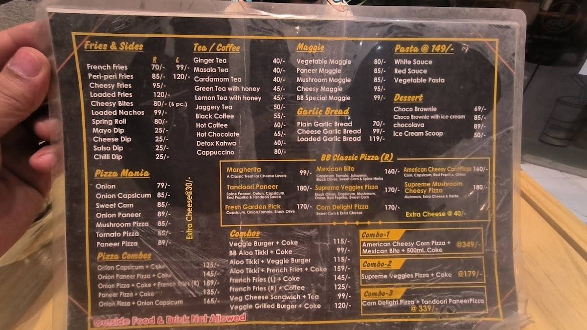 The Bun Bistro menu