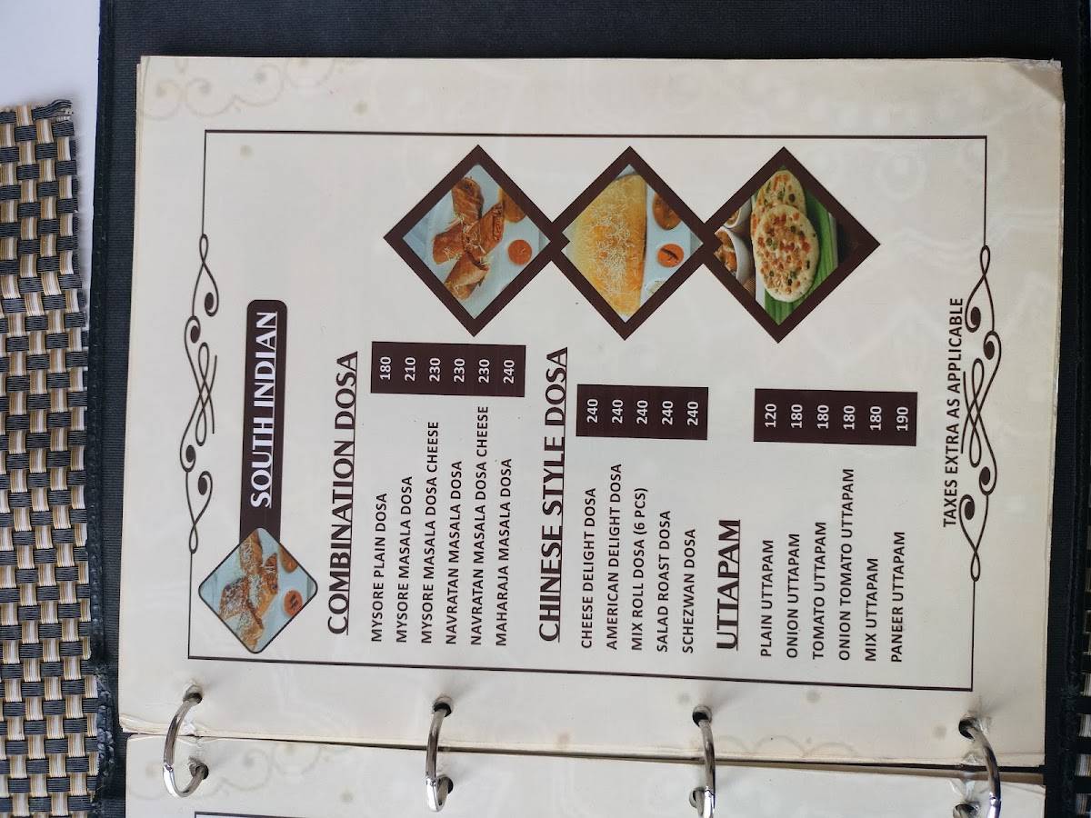 The Food Court menu