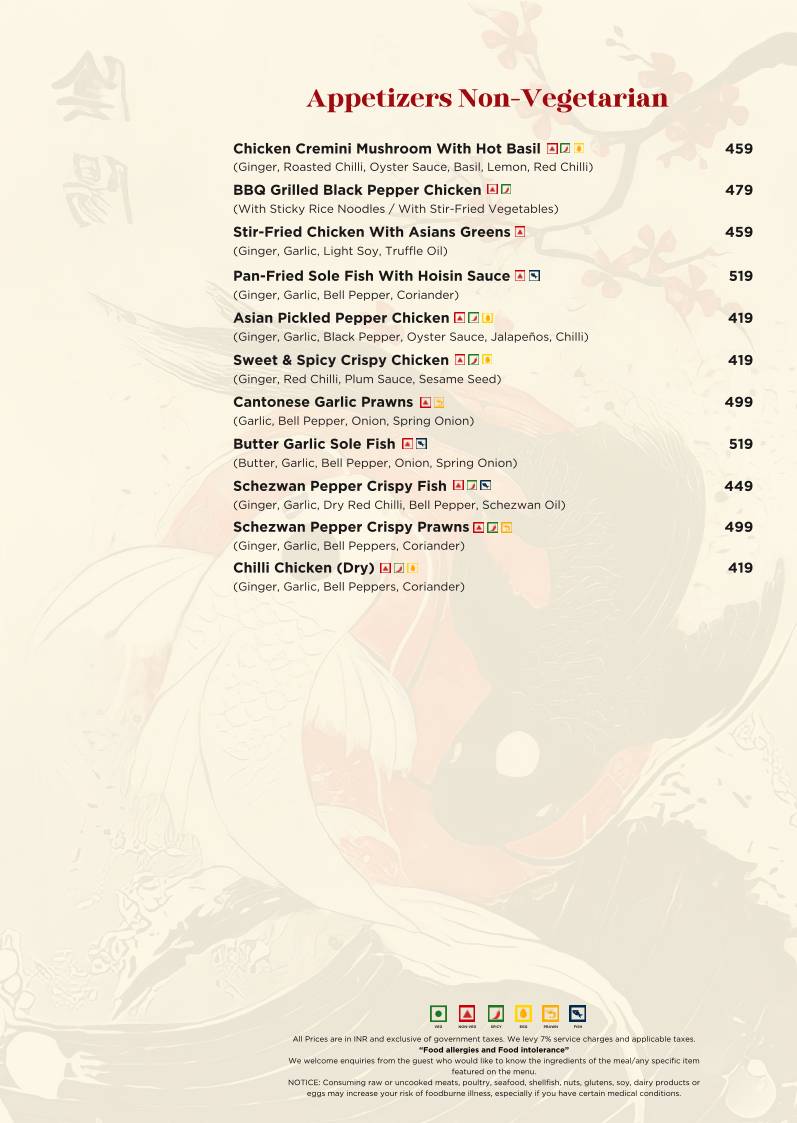 The Lama menu