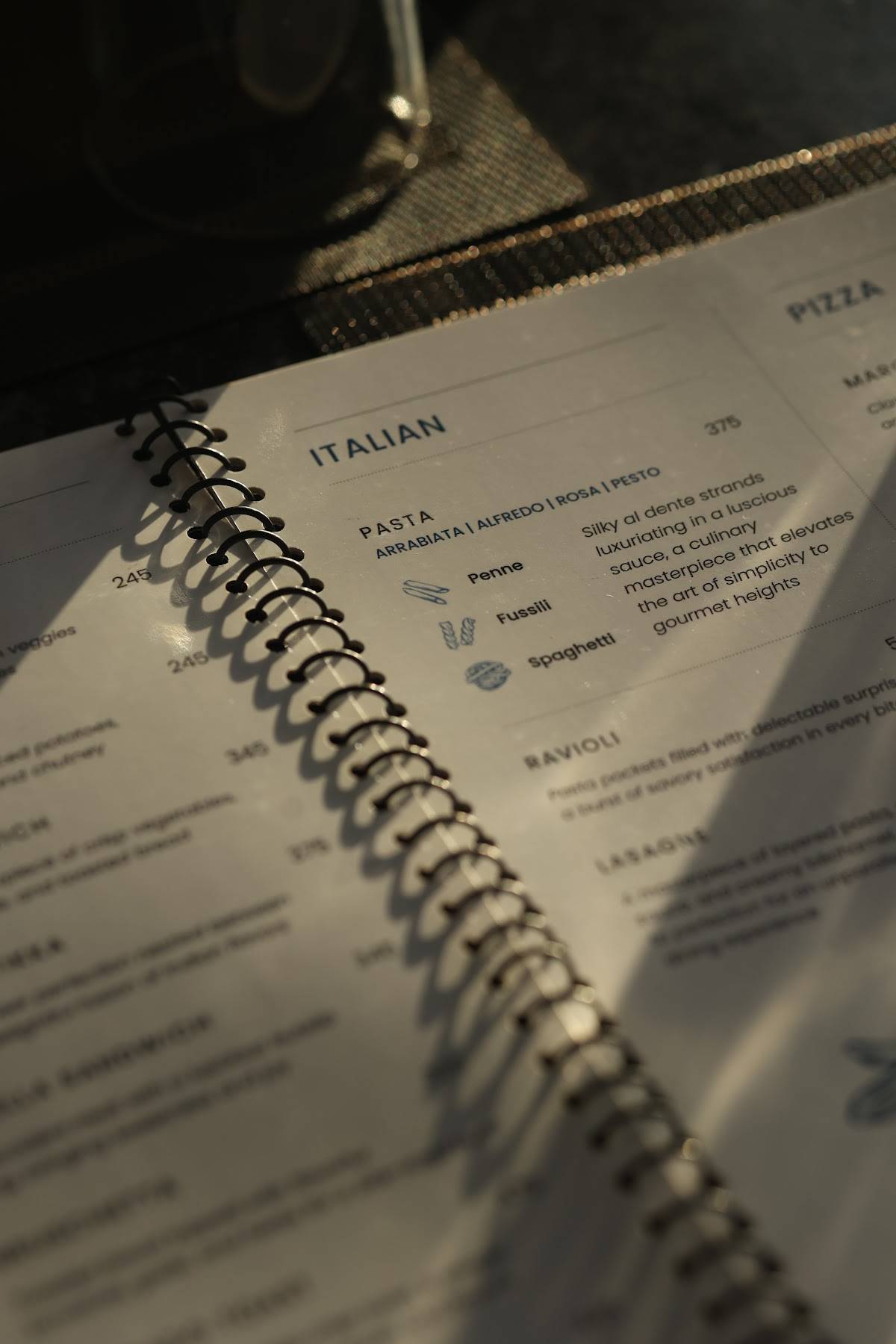 The Toast House menu