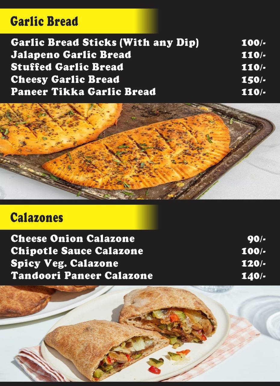 Walk IN Cafe menu