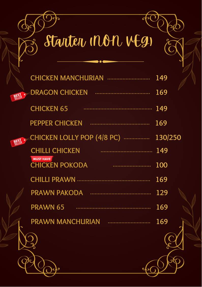 Wok 'n' Talk menu