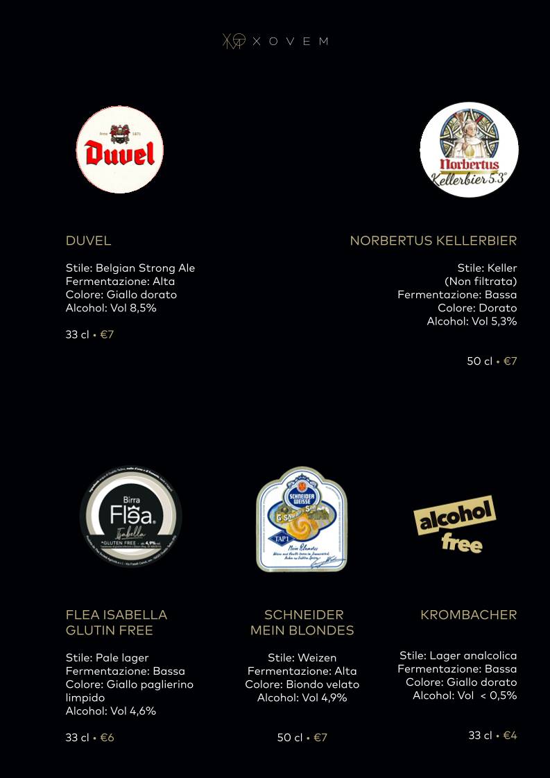 Menu di X-OVEM Cafe/Drink/Food 