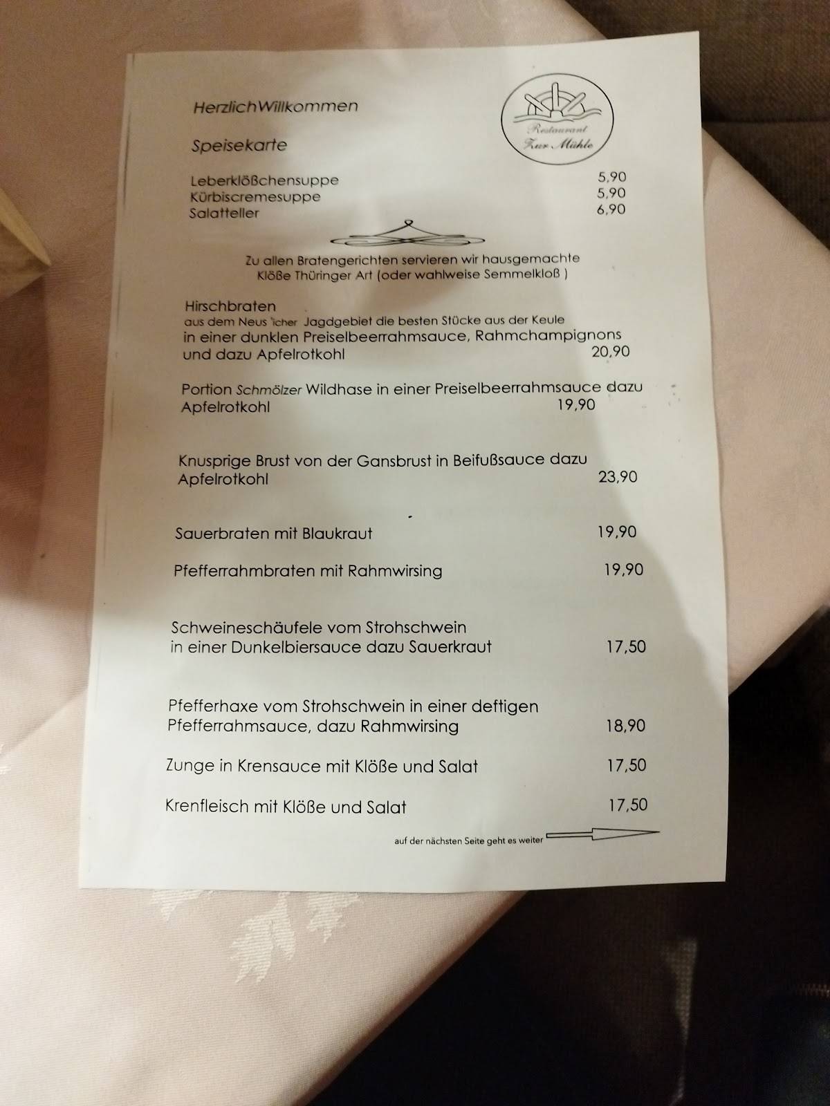 zur dampfmühle inh. köhne-ax gasthaus