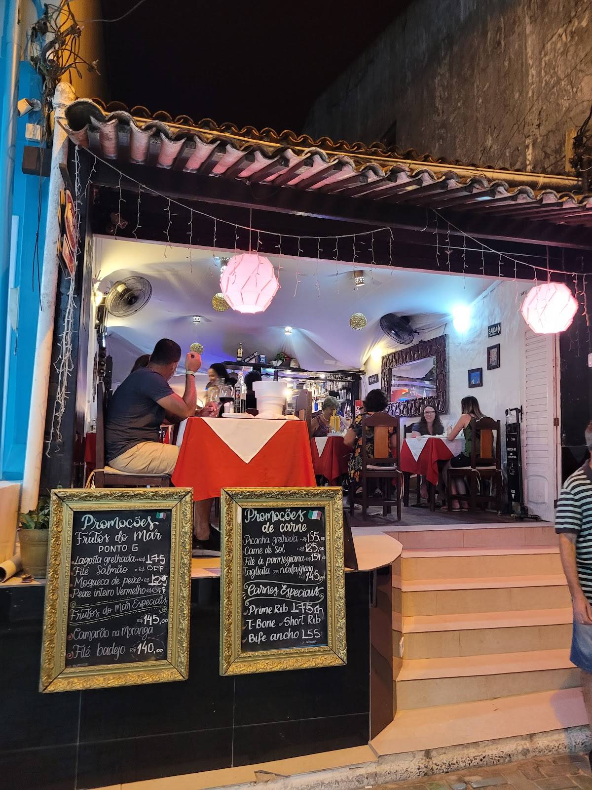 Restaurante Ponto G cardápio