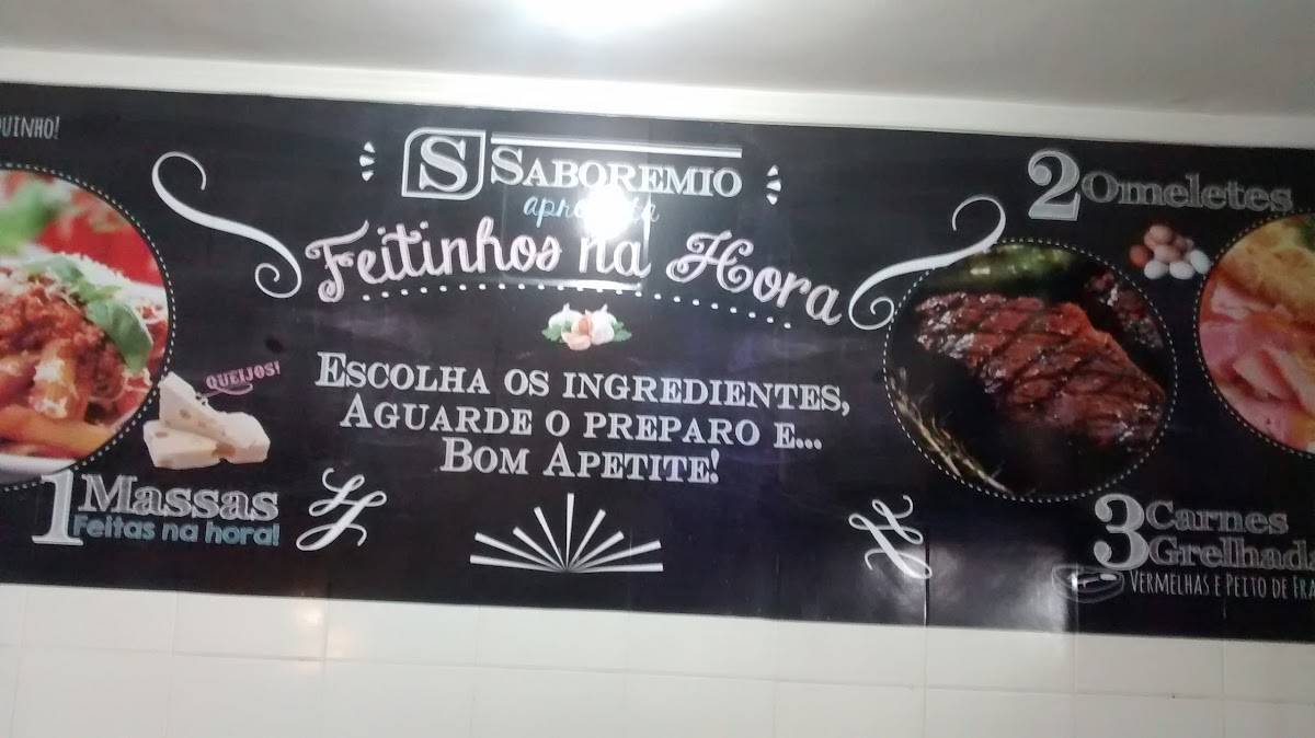 Restaurante Saboremio cardápio