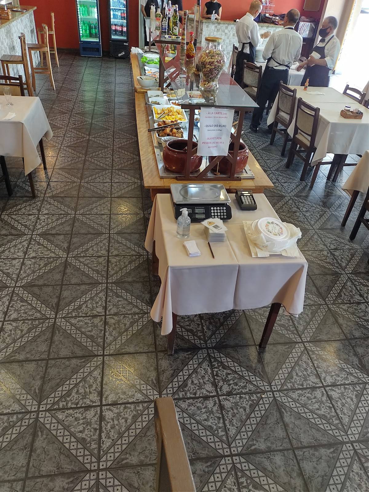 Restaurante do Gaia cardápio