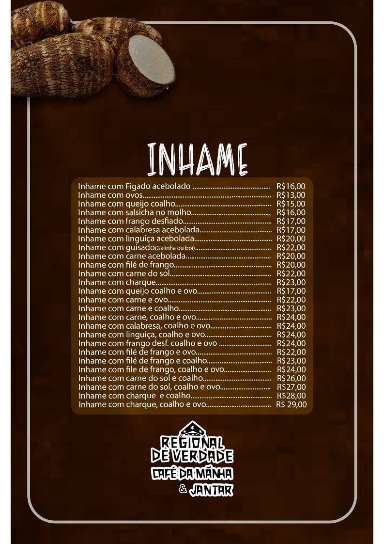 Restaurante e Pizzaria Doce Café cardápio