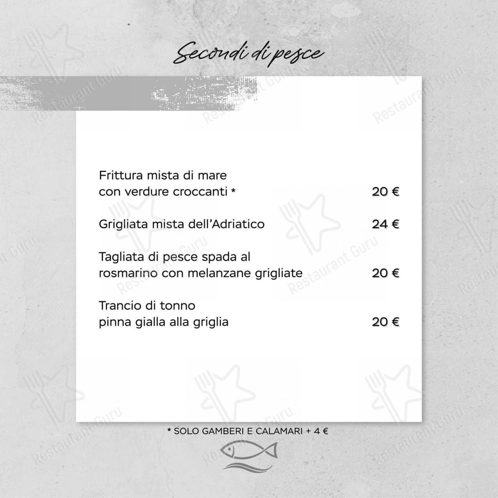 Menu di Ristorante Al Moccolo - 菜单