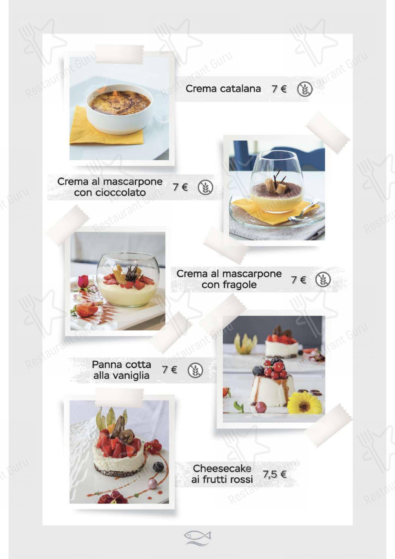 Menu per Ristorante Al Moccolo ristorante