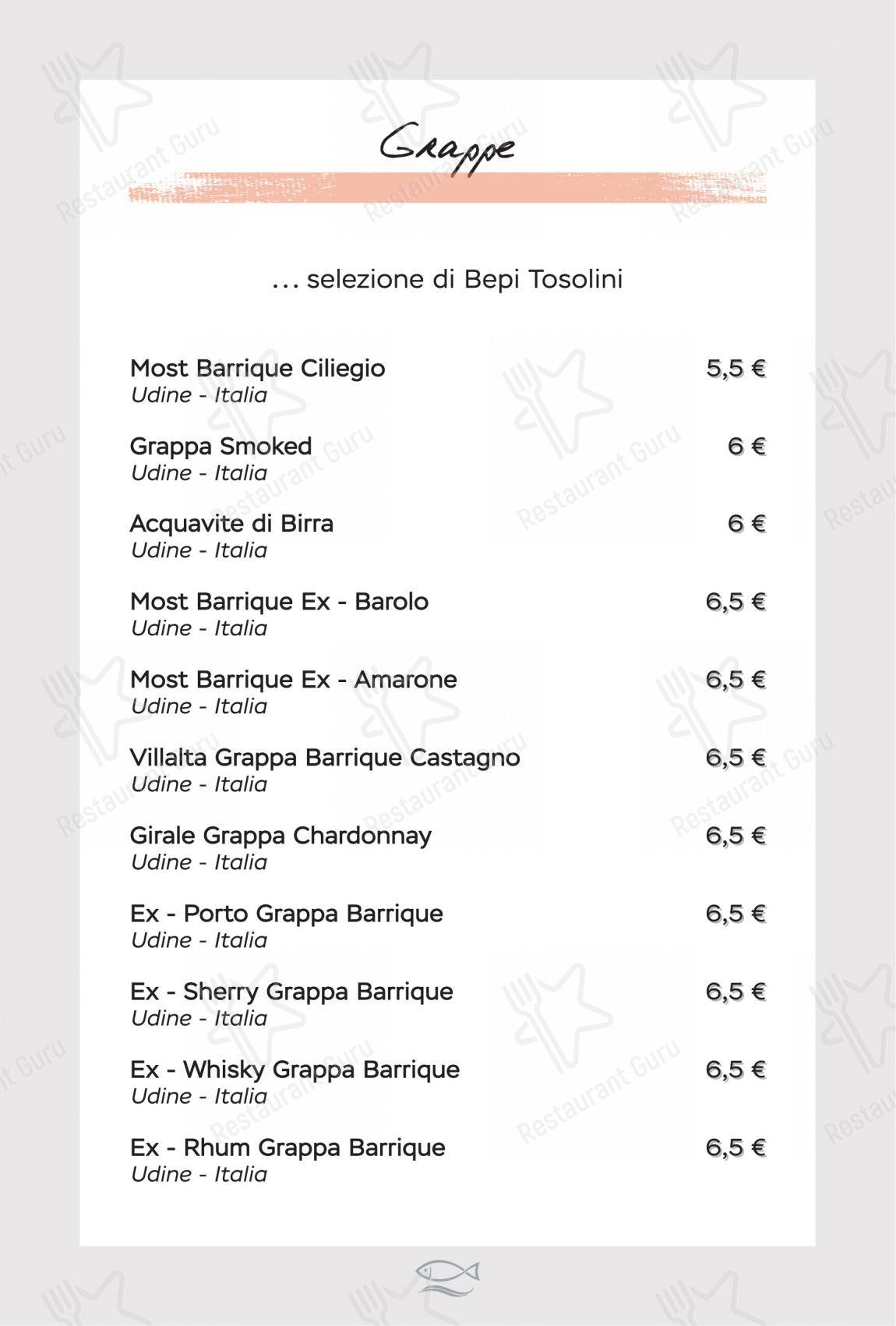 Menu per Ristorante Al Moccolo ristorante