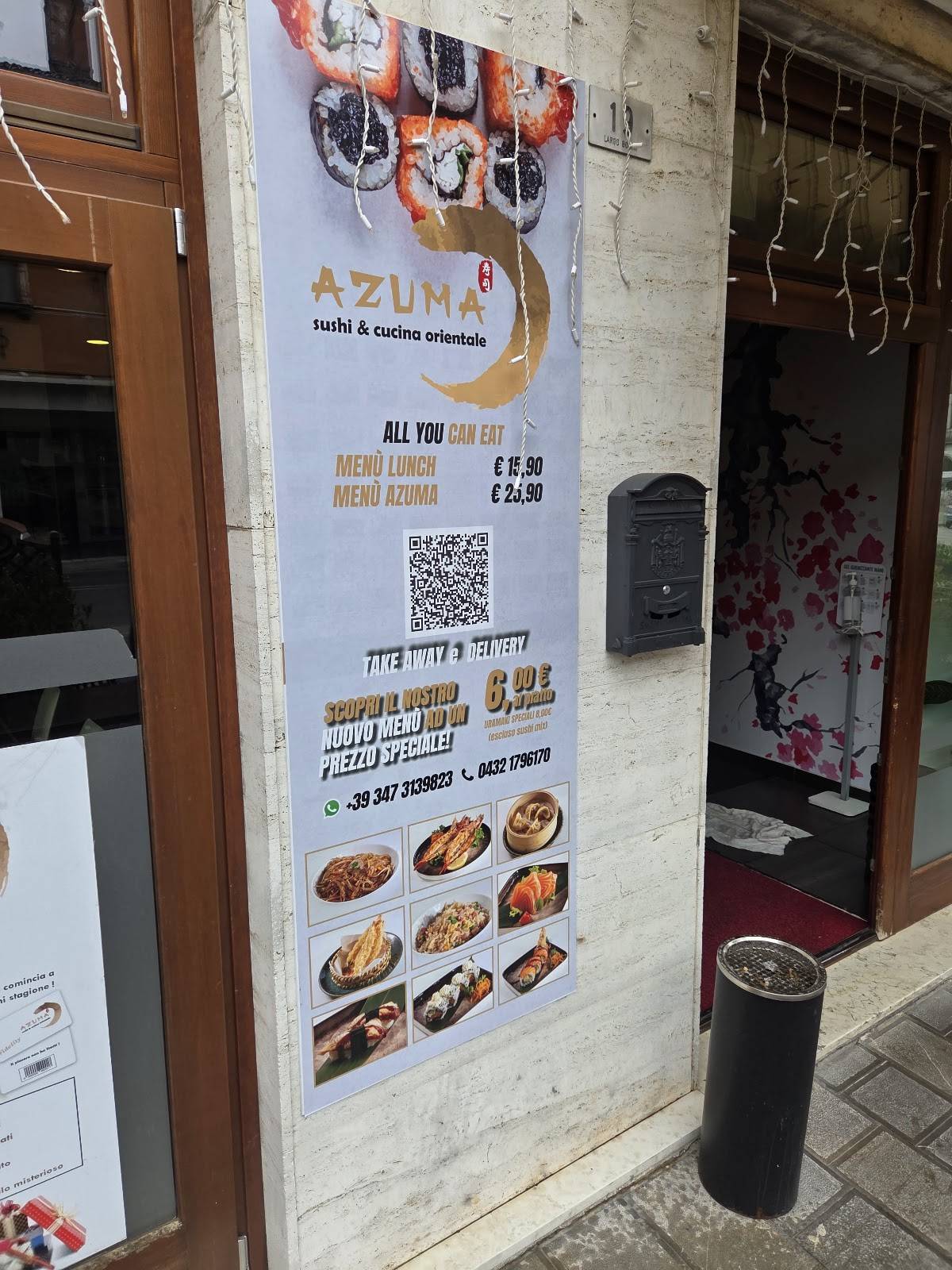 Menu di Ristorante Azuma 