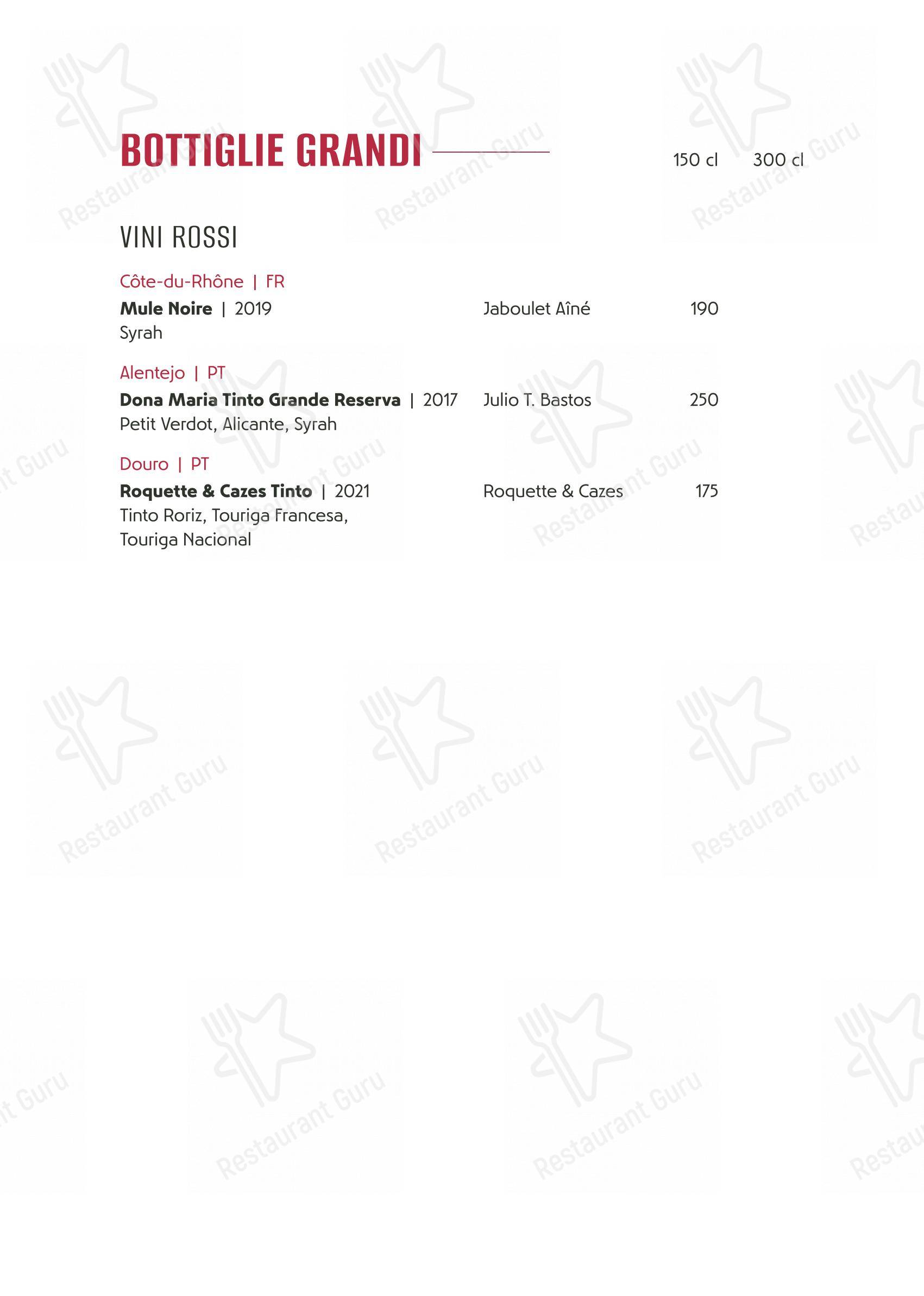Menu di Ristorante Da Roberto - Коктейльная карта