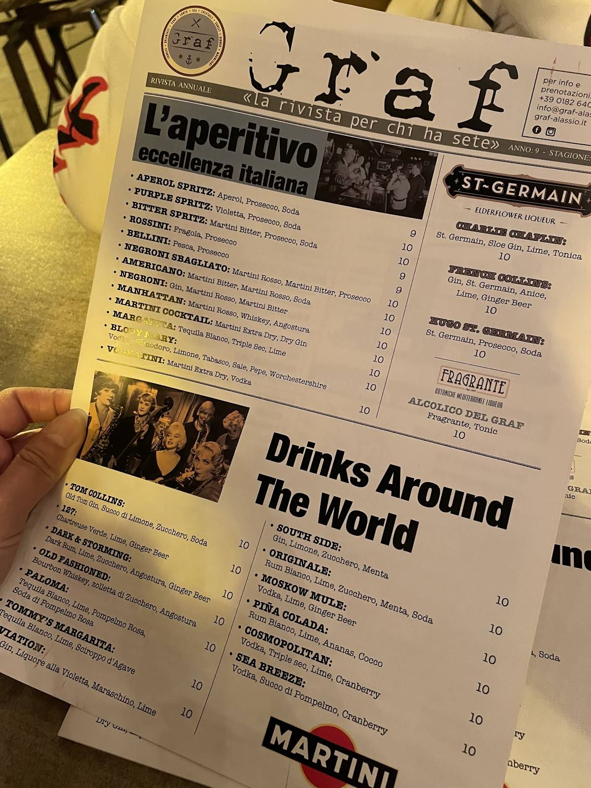 Menu di Ristorante Graf 