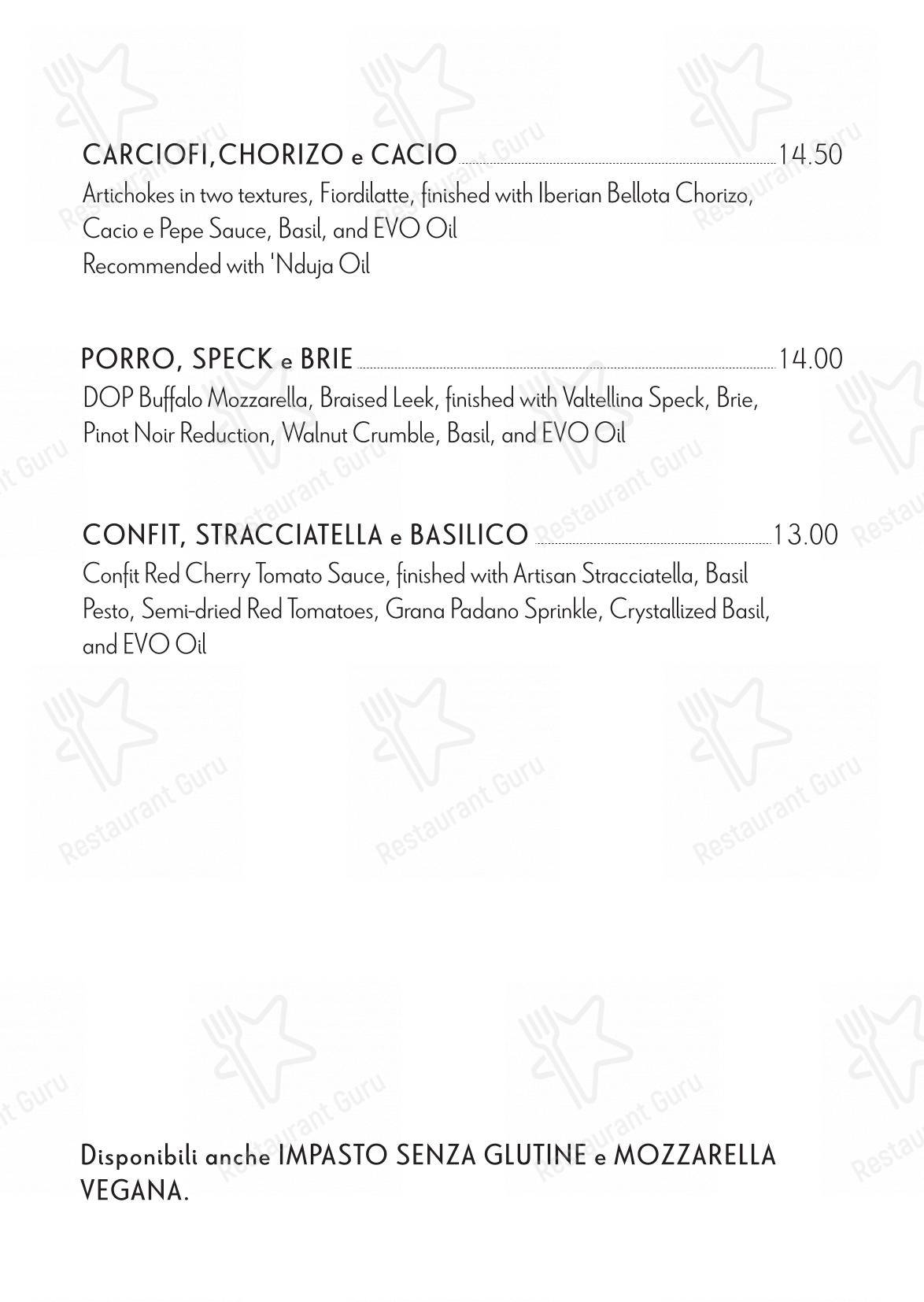 Ristorante Matura in Monza - Menu